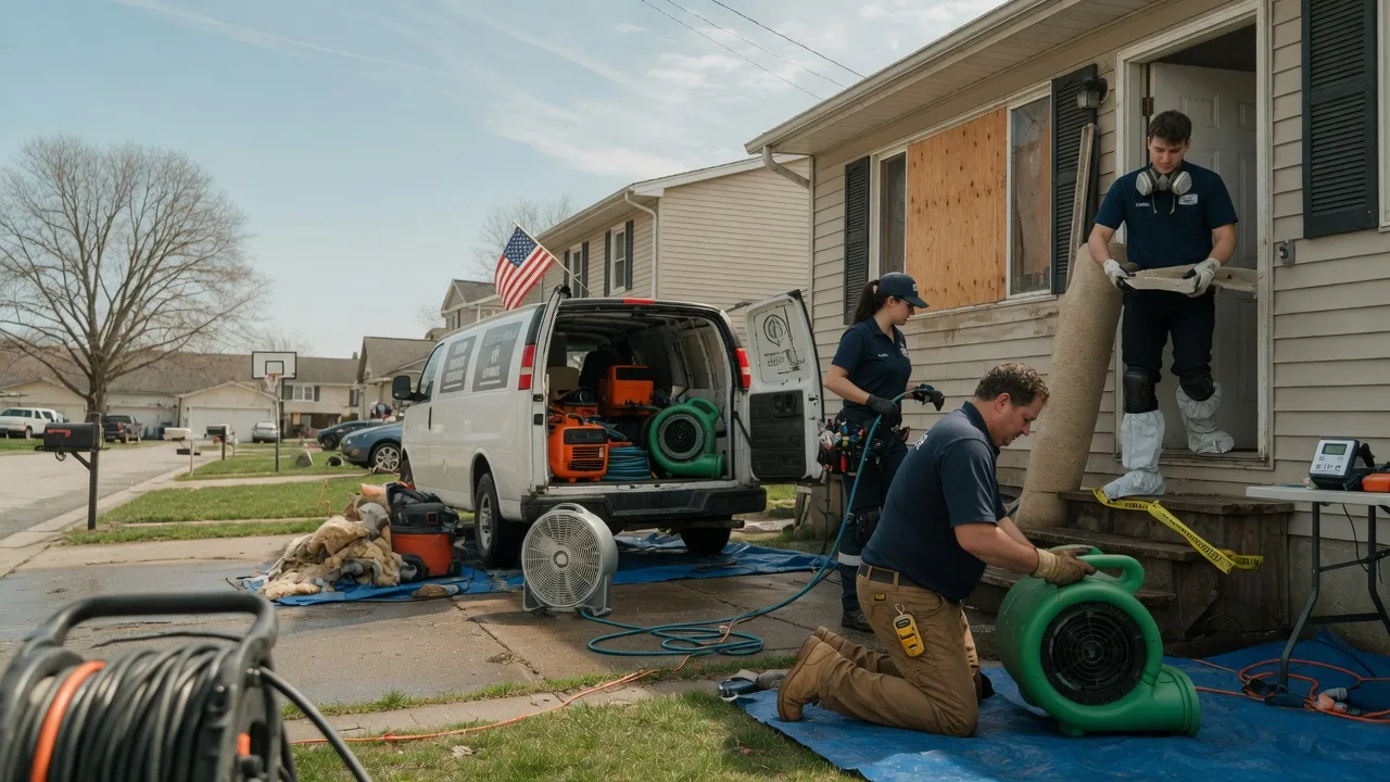 Water Damage Restoration in Pittsfield, ME near me
